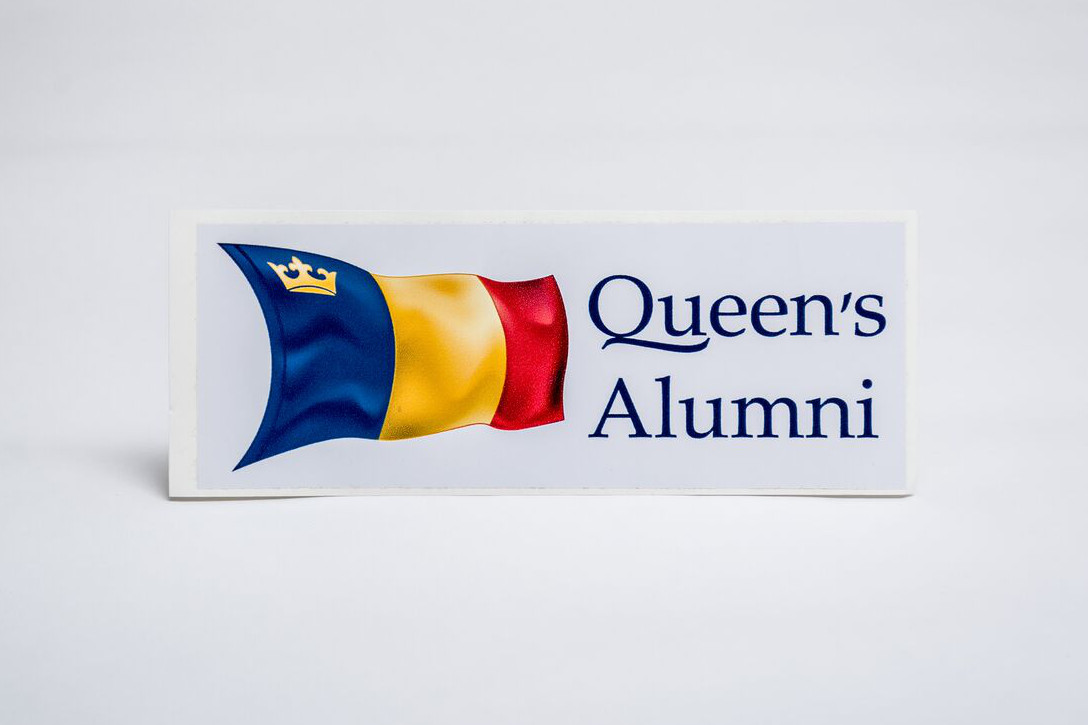 Queen's Alumni Removable Bumper Sticker